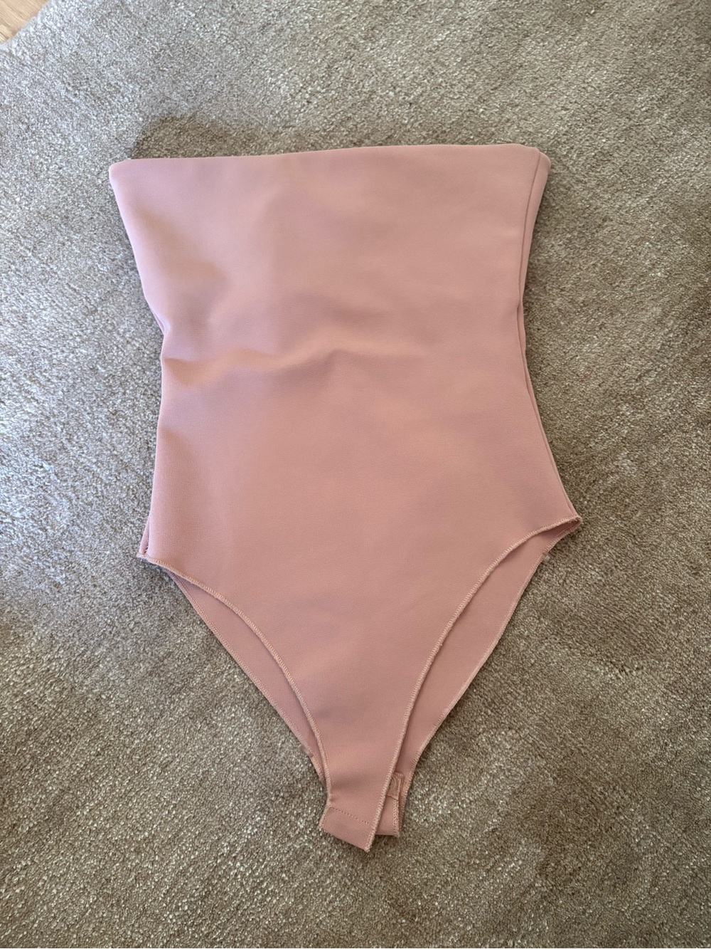 Zara Strapless One-Piece in Light Pink